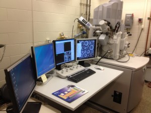 Quanta dual beam electron microscope